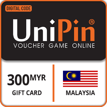 UniPin Voucher Gift Card Malaysia 300 MYR