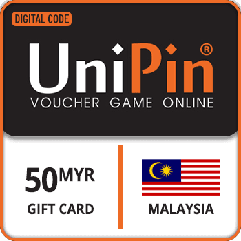 UniPin Voucher Gift Card Malaysia 50 MYR
