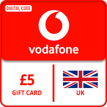 Vodafone Gift Card UK 5 GBP