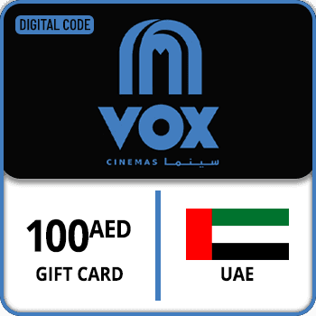 Vox Cinema Gift Card UAE 100 AED