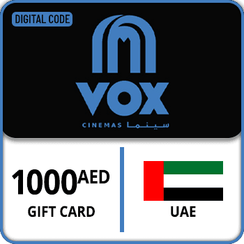 Vox Cinema Gift Card UAE 1000 AED