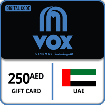 Vox Cinema Gift Card UAE 250 AED