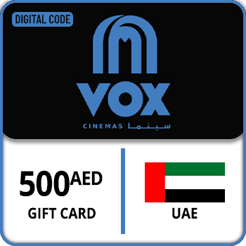 Vox Cinema Gift Card UAE 500 AED