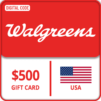 Walgreens Gift Card USA $500