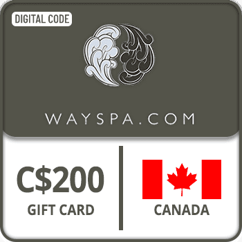 WaySpa Gift Card CANADA 200 CAD