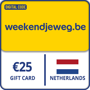 Weekendje weg Gift Card NETHERLANDS EUR 25