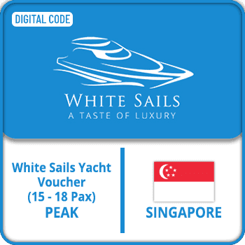 White Sails Yacht Gift Card SINGAPORE White Sails Yacht Voucher (15 - 18 Pax)