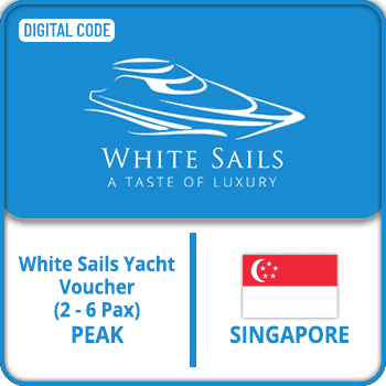 White Sails Yacht Gift Card SINGAPORE White Sails Yacht Voucher (2 - 6 Pax) PEAK