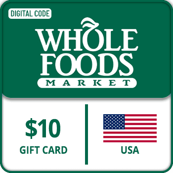 Whole Foods Market Gift Card USA $ 10