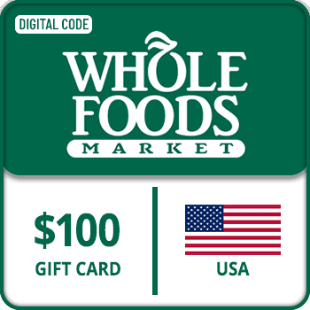 Whole Foods Market Gift Card USA $100