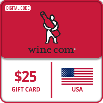 wine.com Gift Card USA 25 USD