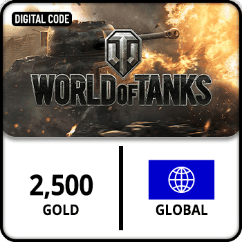 World of Tanks GOLD 2500