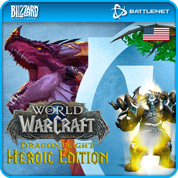 World Of Warcraft Dragonflight Heroic Edition (PC) Battle.net Game Key NORTH AMERICA