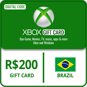 Xbox Gift Card Brazil R$200