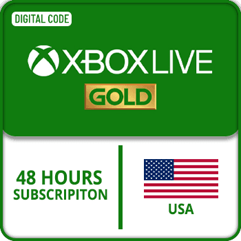 Xbox Live Gold USA 48Hr Subscription