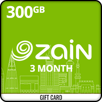 Zain Data 300GB - 3 Months