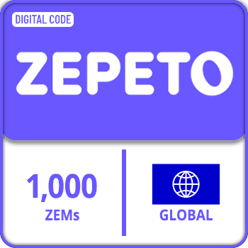 ZEPETO Gift Card Global 1000 ZEMs