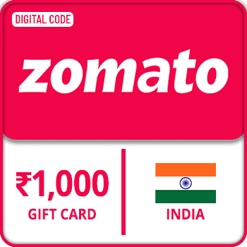 Zomato Gift Card INDIA 1000 INR