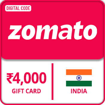 Zomato Gift Card INDIA 4000 INR
